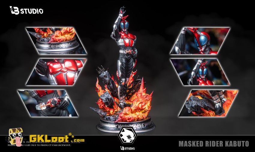LB Studio Kamen Rider Kabuto Rider Form Statue - View 5 LB Studio Kamen Rider Kabuto Rider Form Statue - View 5
