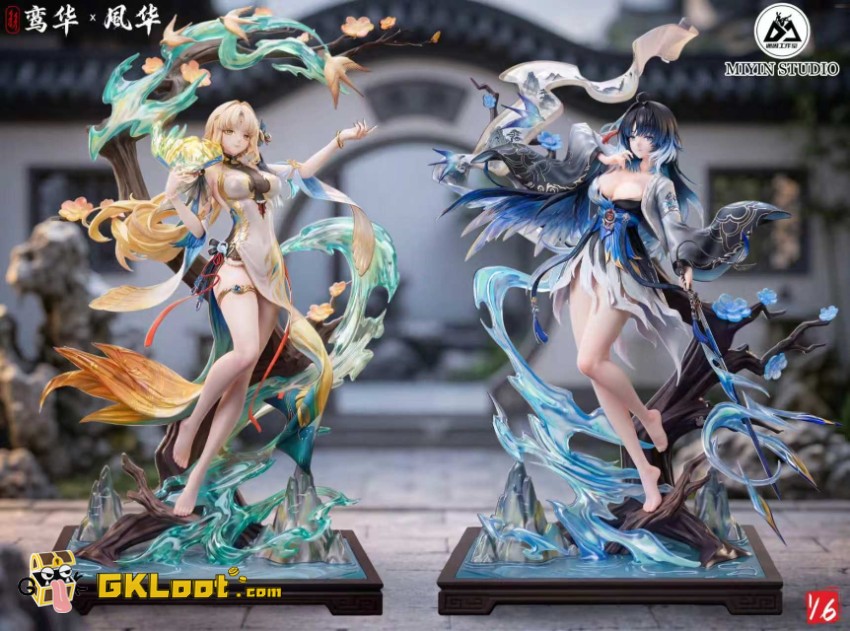MiYin Studio 1/6 Wuthering Waves Yangyang & Suisui Statue - View 2 MiYin Studio 1/6 Wuthering Waves Yangyang & Suisui Statue - View 2