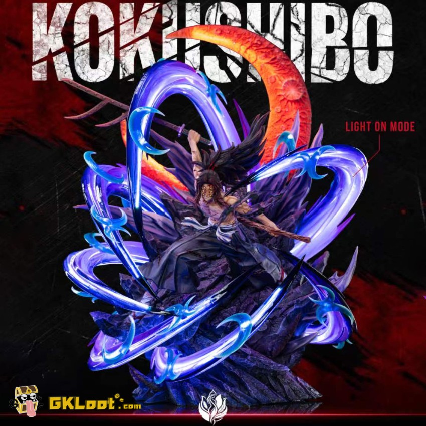 Chu Jian Studio 1/6 Demon Slayer Kokushibo Statue w/ LED - View 1 Chu Jian Studio 1/6 Demon Slayer Kokushibo Statue w/ LED - View 1