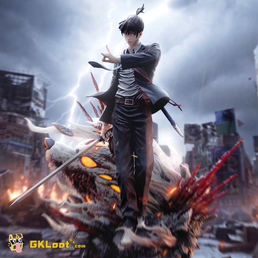 Easy Revenge Studio Studio 1/6 Chainsaw Man Aki Hayakawa Statue - View 8 Easy Revenge Studio Studio 1/6 Chainsaw Man Aki Hayakawa Statue - View 8