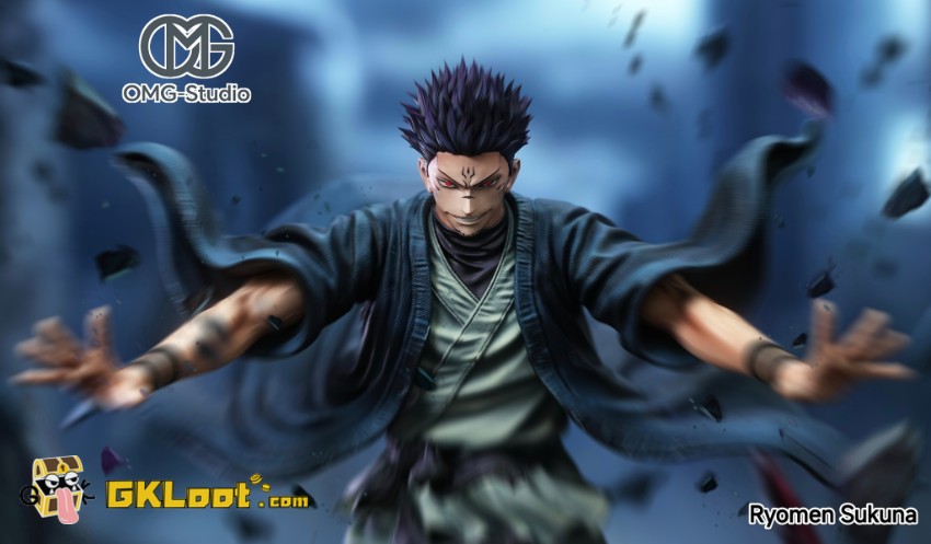 OMG Studio 1/6 Jujutsu Kaisen Ryomen Sukuna Statue - View 6 OMG Studio 1/6 Jujutsu Kaisen Ryomen Sukuna Statue - View 6