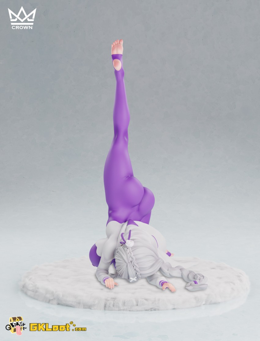 Crown Studio 1/6 Re:Zero - Starting Life in Another World Emilia Statue - View 6 Crown Studio 1/6 Re:Zero - Starting Life in Another World Emilia Statue - View 6