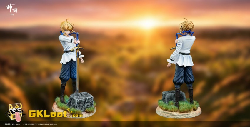 Myth Studio 1/6 Fate Altria Pendragon Saber Statue - View 5 Myth Studio 1/6 Fate Altria Pendragon Saber Statue - View 5