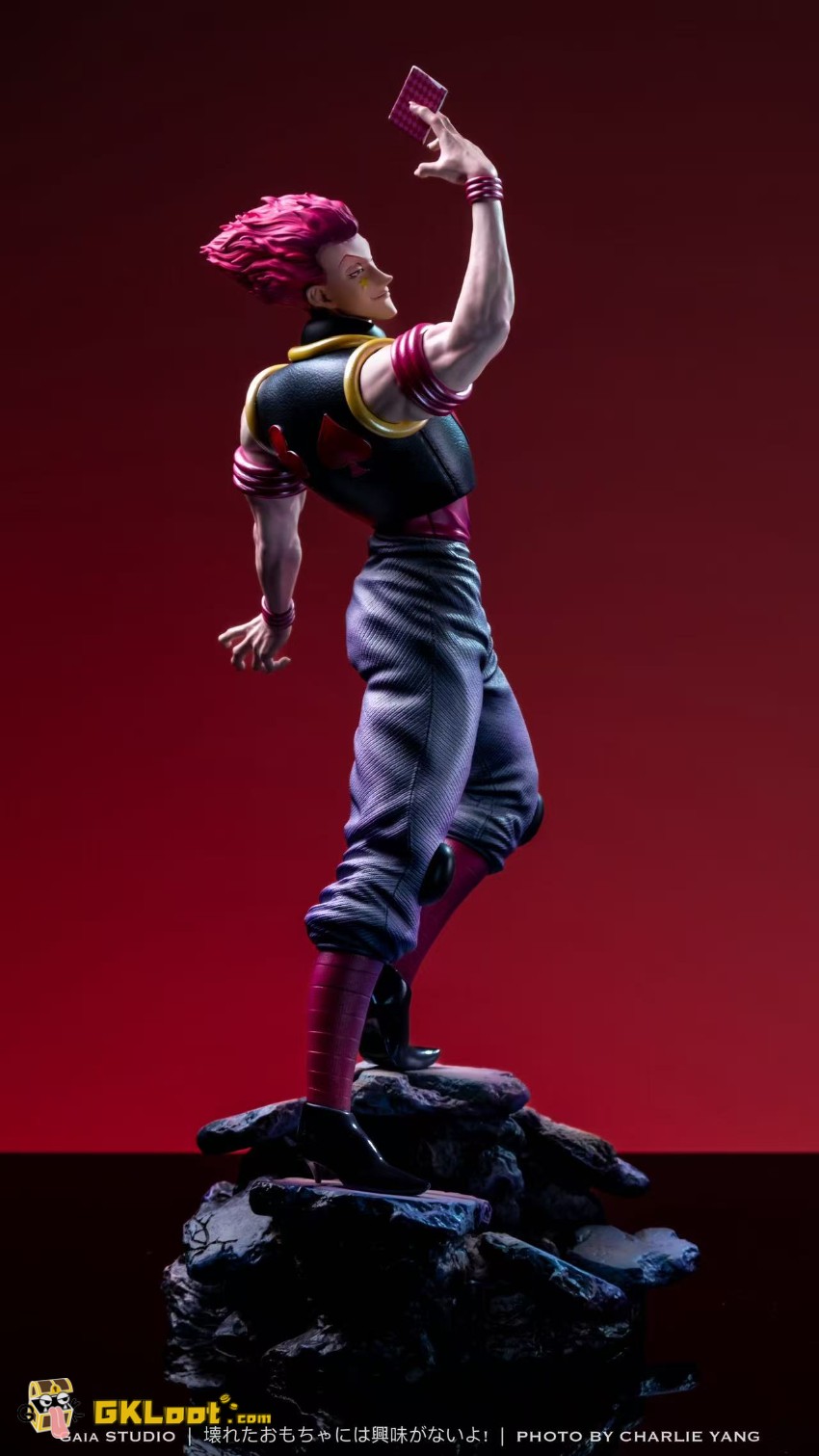 Gaia Studio Hunter × Hunter Hisoka Statue - View 2 Gaia Studio Hunter × Hunter Hisoka Statue - View 2