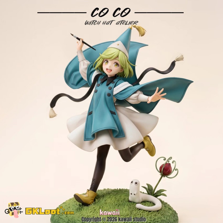 Kawaii Studio 1/6 Witch Hat Atelier Coco Statue - View 1 Kawaii Studio 1/6 Witch Hat Atelier Coco Statue - View 1