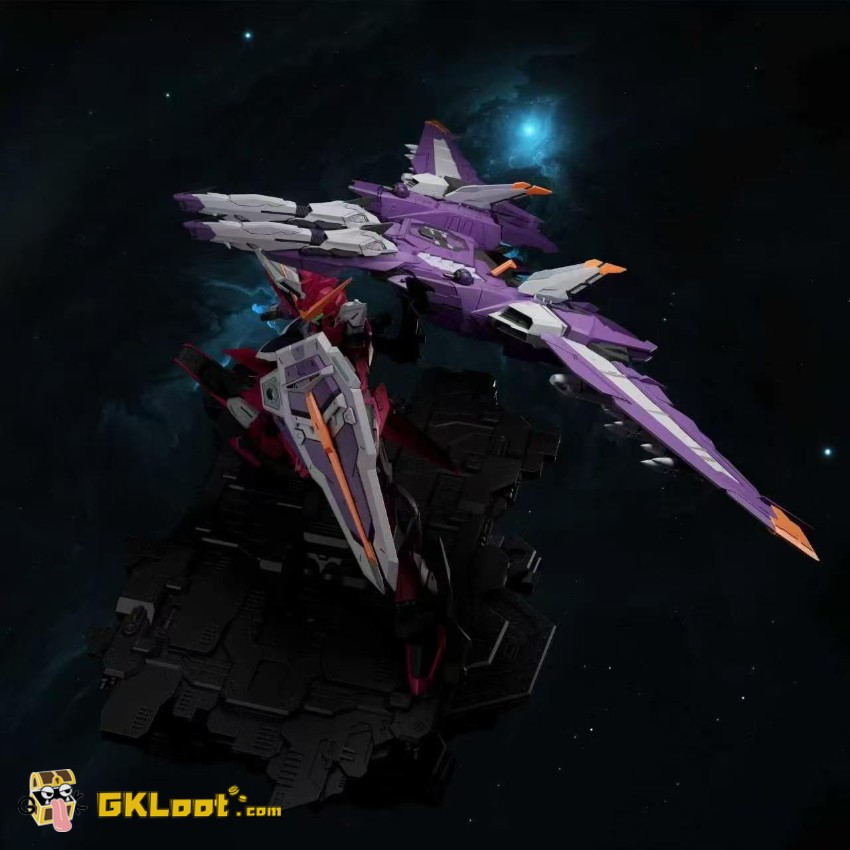 Evisuu Studio 1/55 Gundam ZGMF-X09A Justice Gundam Statue - View 6 Evisuu Studio 1/55 Gundam ZGMF-X09A Justice Gundam Statue - View 6