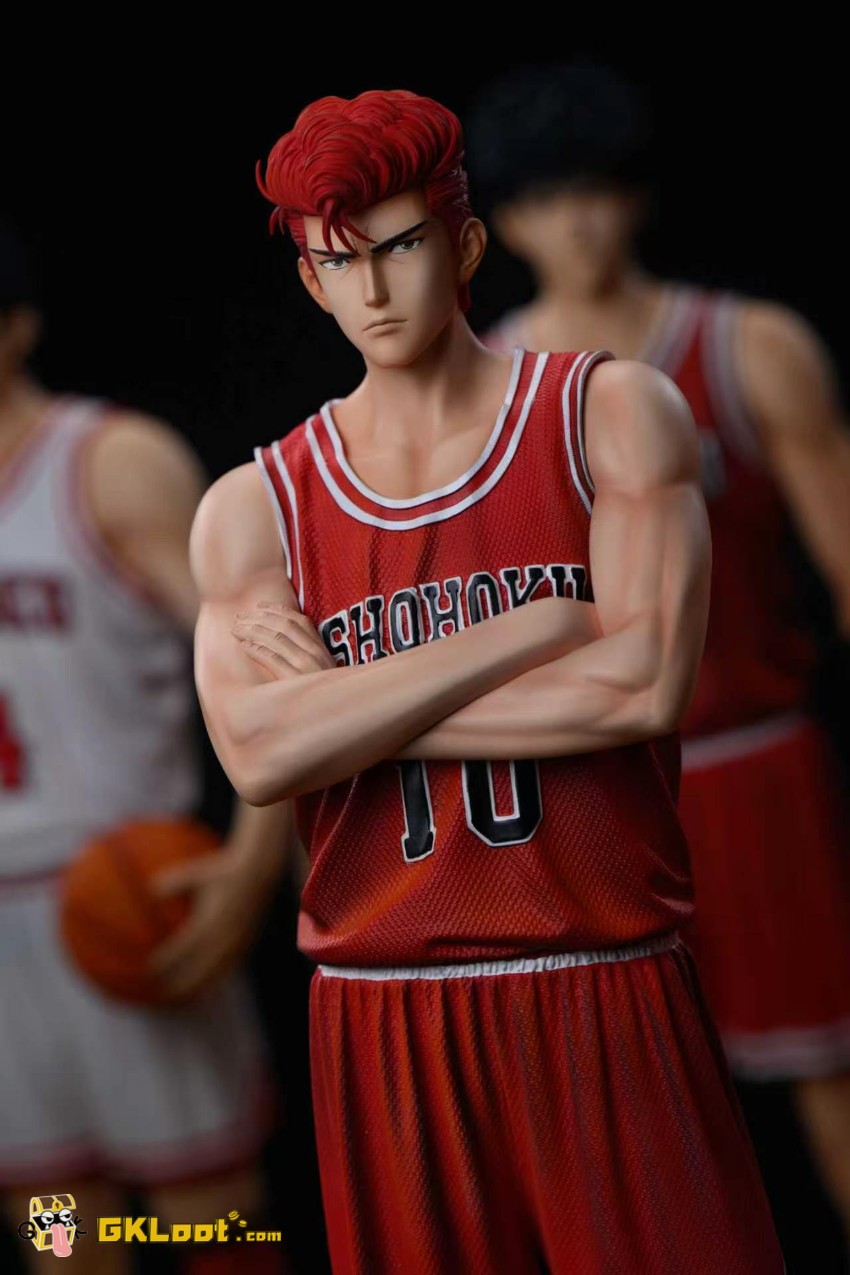 Dream Studio 1/6 Slam Dunk Rukawa Kaede & Ryota Miyagi & Akagi Takenori & Sakuragi Hanamichi & Mitsui Hisashi Statue - View 3 Dream Studio 1/6 Slam Dunk Rukawa Kaede & Ryota Miyagi & Akagi Takenori & Sakuragi Hanamichi & Mitsui Hisashi Statue - View 3