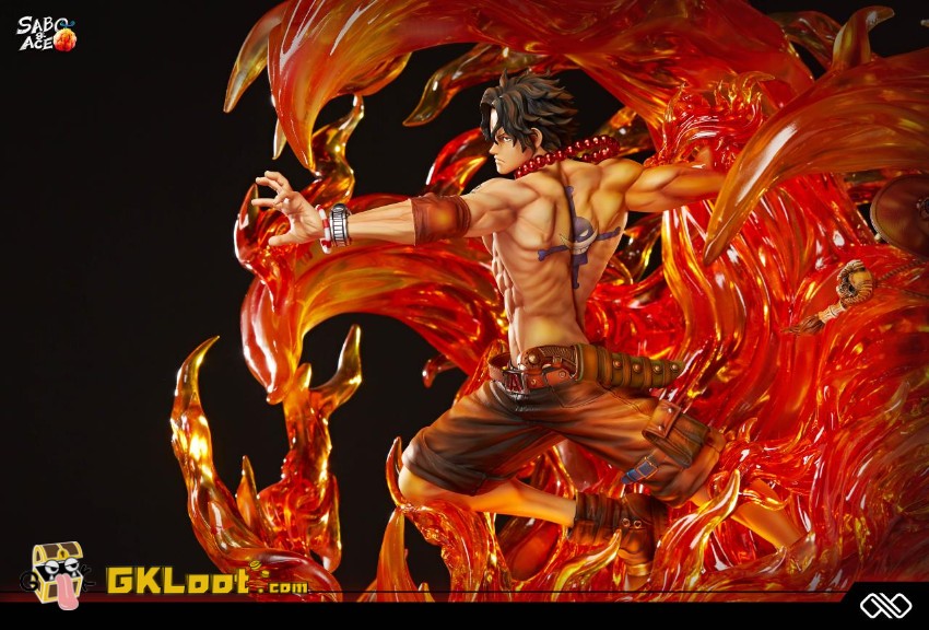 Infinite Studio One Piece Sabo & Portgas D. Ace Statue w/ LED - View 6 Infinite Studio One Piece Sabo & Portgas D. Ace Statue w/ LED - View 6