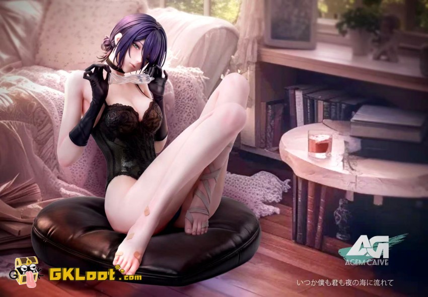 Agem Carve Studio Chainsaw Man Reze Statue - View 2 Agem Carve Studio Chainsaw Man Reze Statue - View 2