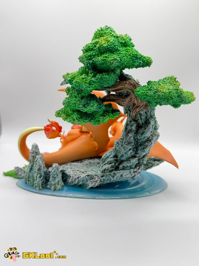 Chen Guang Studio Pokémon Charmander & Charmeleon & Charizard Statue - View 10 Chen Guang Studio Pokémon Charmander & Charmeleon & Charizard Statue - View 10