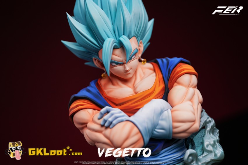 FER Studio Dragon Ball Vegetto Statue - View 5 FER Studio Dragon Ball Vegetto Statue - View 5