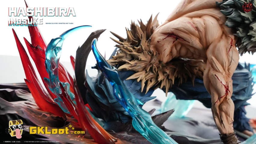 Fiend Studio Demon Slayer Hashibira Inosuke Statue - View 7 Fiend Studio Demon Slayer Hashibira Inosuke Statue - View 7