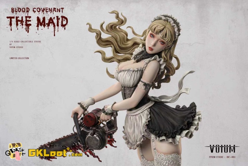 Votum Studio 1/4 Original Blood Pact: Maid Statue - View 6 Votum Studio 1/4 Original Blood Pact: Maid Statue - View 6