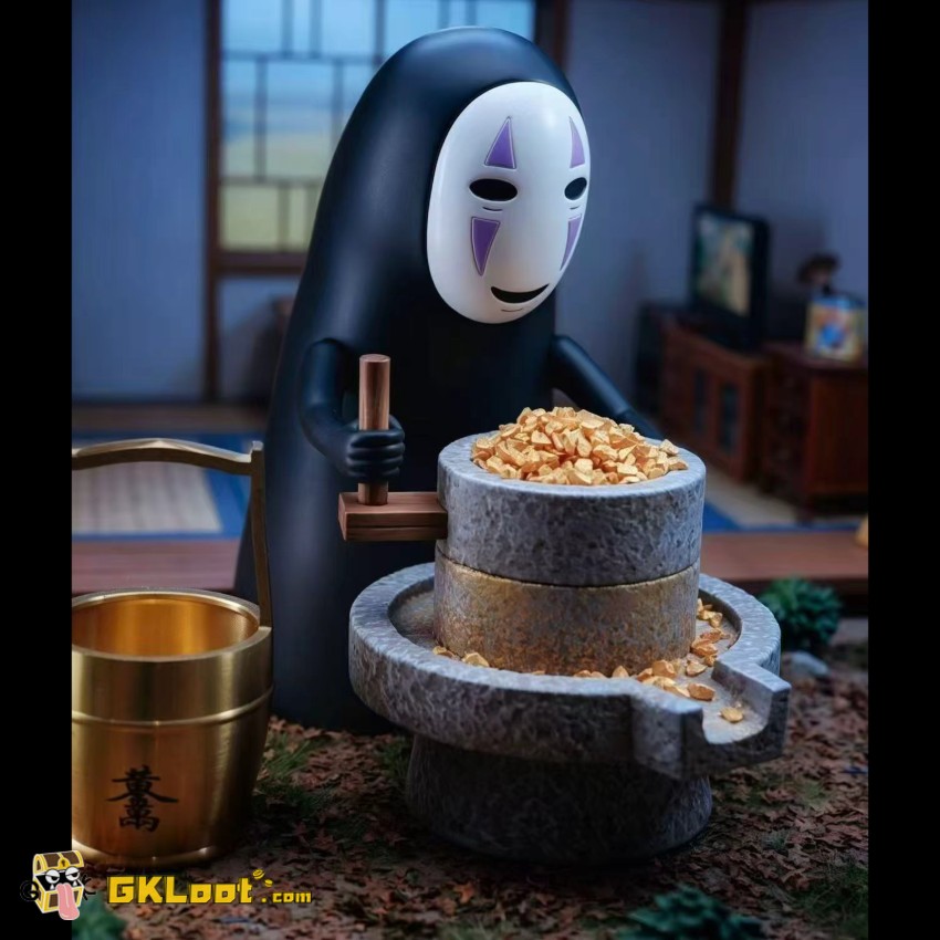 Lucky Studio Spirited Away No Face Man Statue - View 1 Lucky Studio Spirited Away No Face Man Statue - View 1
