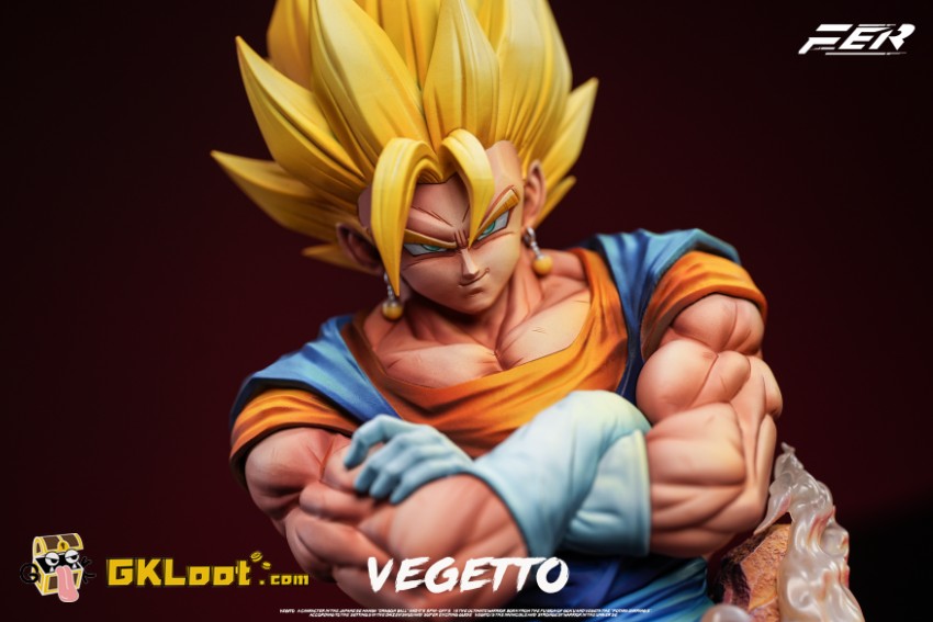 FER Studio Dragon Ball Vegetto Statue - View 4 FER Studio Dragon Ball Vegetto Statue - View 4