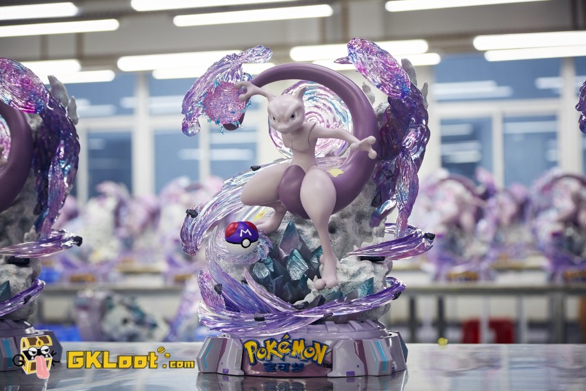 Unique Art Studio Pokémon Licensed Mewtwo Statue - View 1 Unique Art Studio Pokémon Licensed Mewtwo Statue - View 1