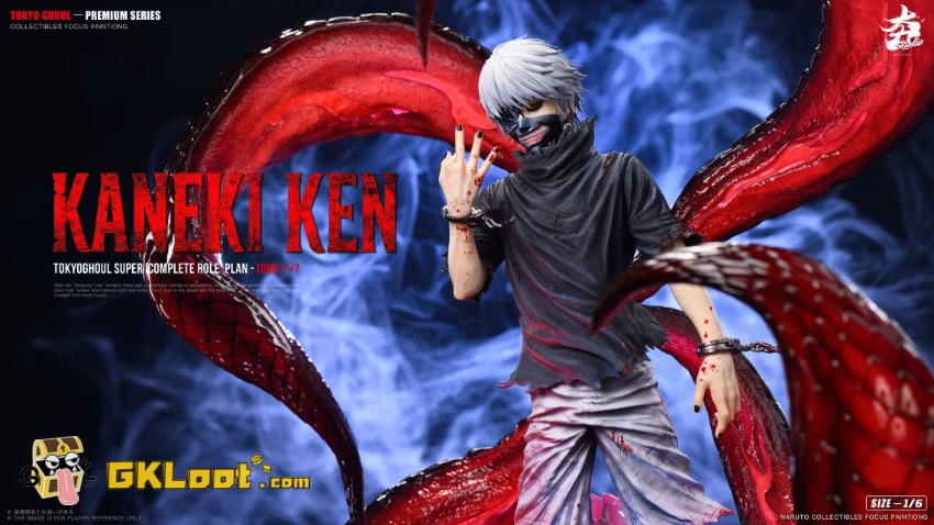 Hang Studio 1/6 Tokyo Ghoul Kaneki Ken Statue - View 6 Hang Studio 1/6 Tokyo Ghoul Kaneki Ken Statue - View 6