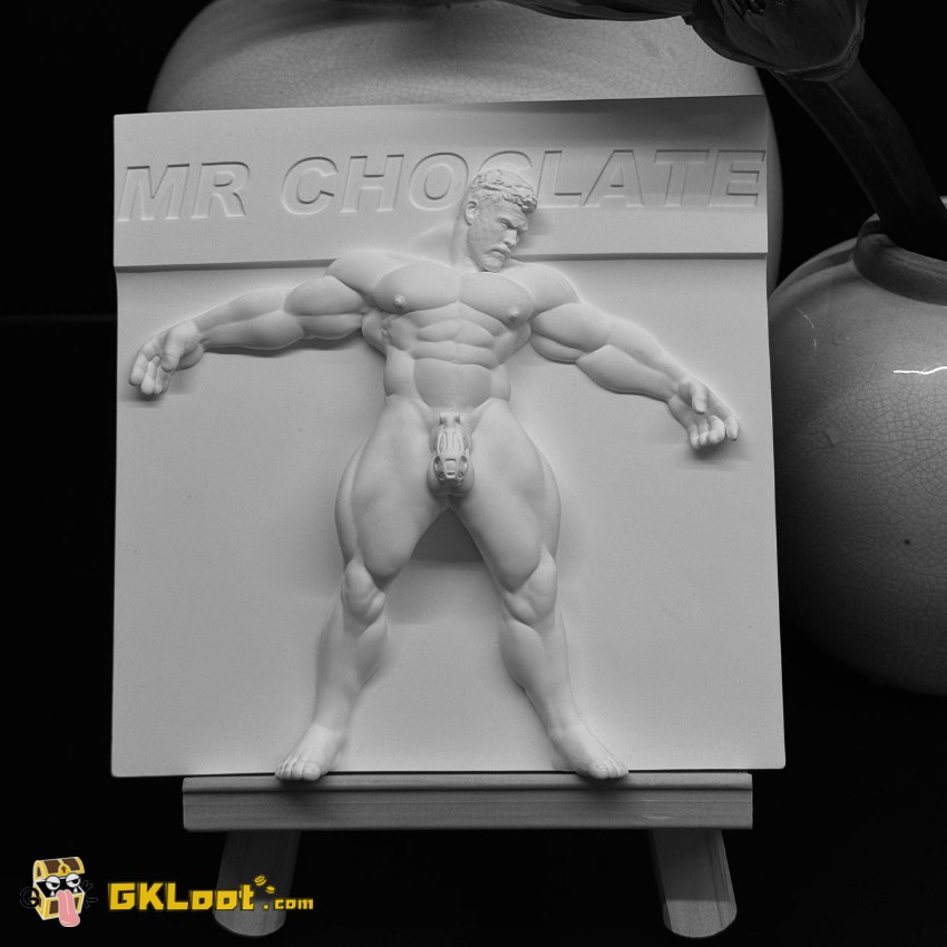 Choc Studio Original NO.2 Mr. Chocolate Statue - View 1 Choc Studio Original NO.2 Mr. Chocolate Statue - View 1