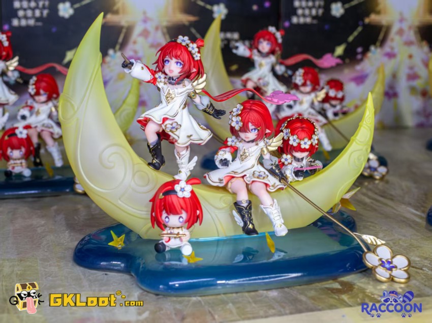 Xiao Huan Xiong Studio 1/6 Honkai: Star Rail Tribbie & Trianne & Trinnon Statue w/ LED - View 3 Xiao Huan Xiong Studio 1/6 Honkai: Star Rail Tribbie & Trianne & Trinnon Statue w/ LED - View 3