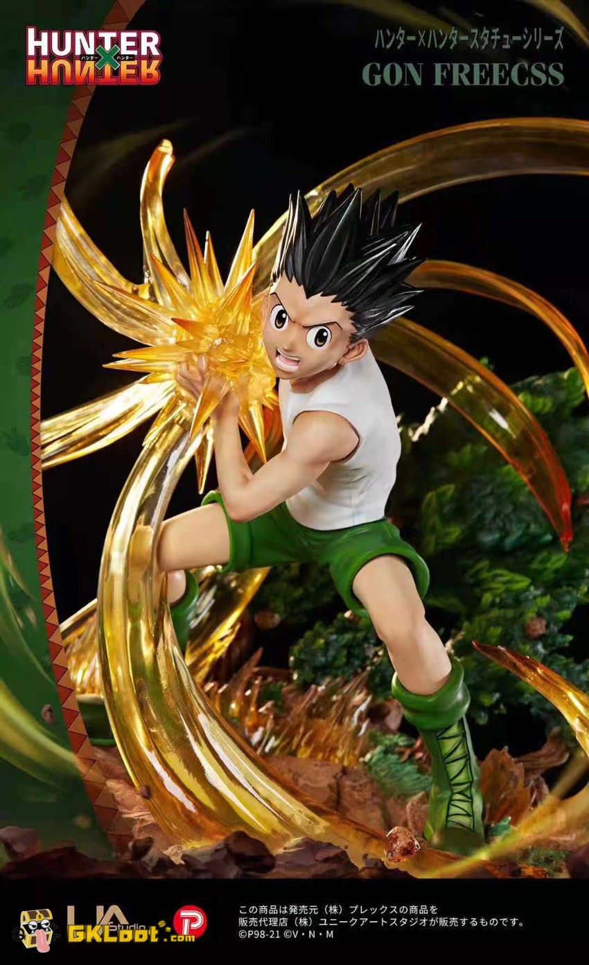 Unique Art Studio 1/6 Hunter × Hunter Licensed Gon Freecss Statue - View 3 Unique Art Studio 1/6 Hunter × Hunter Licensed Gon Freecss Statue - View 3