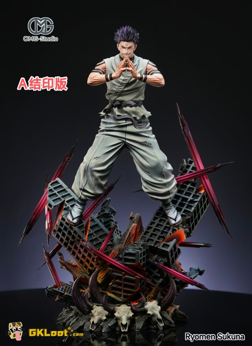 OMG Studio 1/6 Jujutsu Kaisen Ryomen Sukuna Statue - View 2 OMG Studio 1/6 Jujutsu Kaisen Ryomen Sukuna Statue - View 2