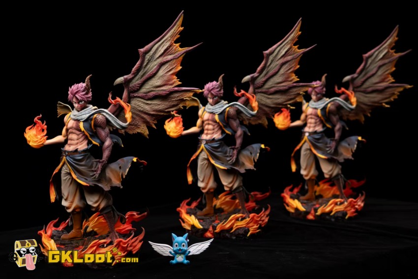 GuGu Studio 1/6 Fairy Tail Natsu Dragneel Statue - View 2 GuGu Studio 1/6 Fairy Tail Natsu Dragneel Statue - View 2