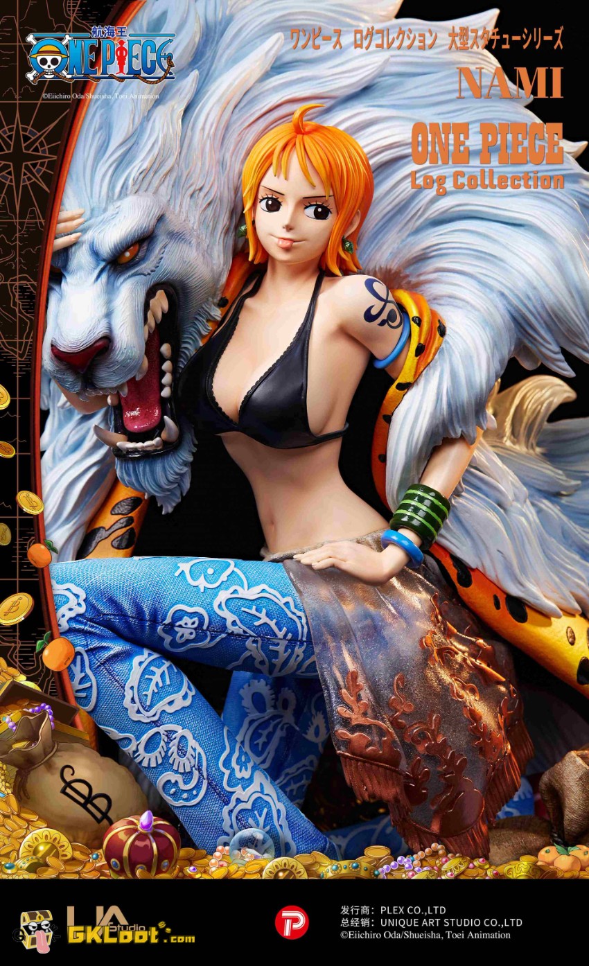 Unique Art Studio 1/6 One Piece Licensed Nami Statue - View 6 Unique Art Studio 1/6 One Piece Licensed Nami Statue - View 6