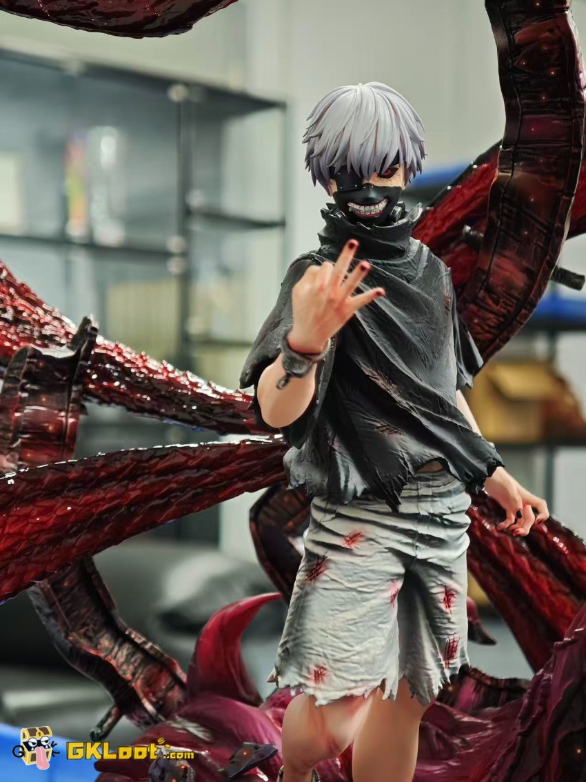 Game Over Studio 1/6 Tokyo Ghoul Kaneki Ken Statue - View 5 Game Over Studio 1/6 Tokyo Ghoul Kaneki Ken Statue - View 5