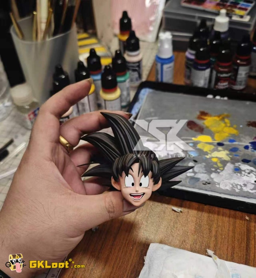 Sky End Studio Dragon Ball Son Goku & Chichi Statue - View 11 Sky End Studio Dragon Ball Son Goku & Chichi Statue - View 11