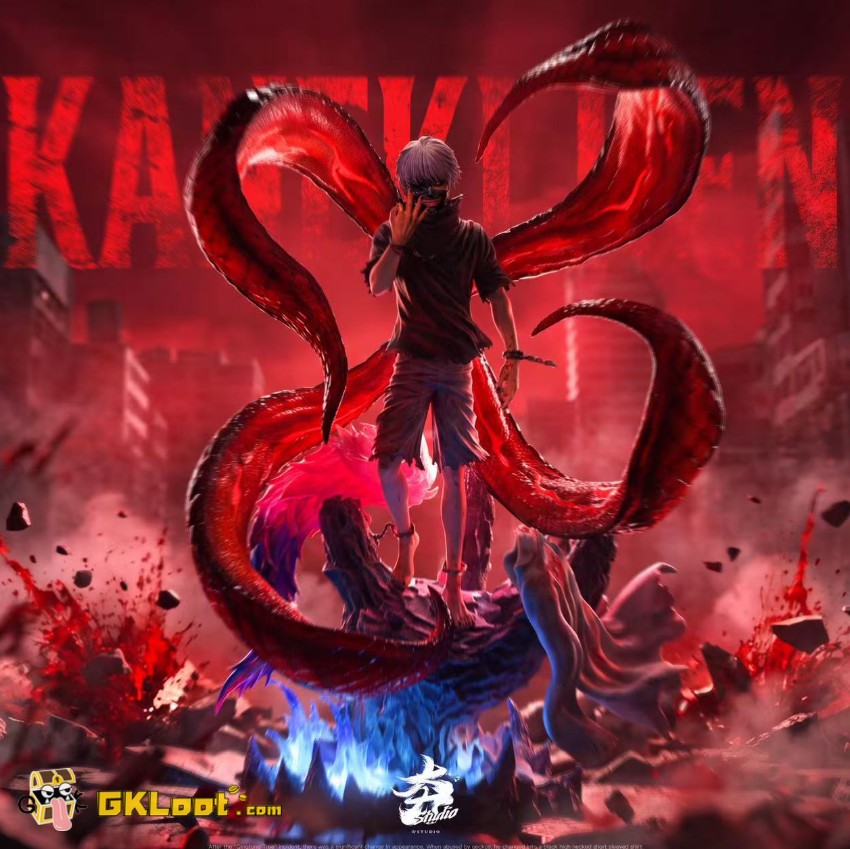 Hang Studio 1/6 Tokyo Ghoul Kaneki Ken Statue - View 1 Hang Studio 1/6 Tokyo Ghoul Kaneki Ken Statue - View 1