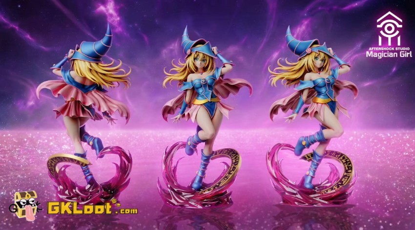 AfterShock Studio Yu-Gi-Oh! Dark Magician Girl Statue - View 5 AfterShock Studio Yu-Gi-Oh! Dark Magician Girl Statue - View 5