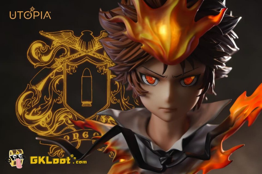 Utopia Studio Katekyo Hitman Reborn Tsunayoshi Sawada Bust w/ LED - View 4 Utopia Studio Katekyo Hitman Reborn Tsunayoshi Sawada Bust w/ LED - View 4