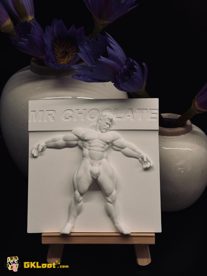 Choc Studio Original NO.2 Mr. Chocolate Statue - View 8 Choc Studio Original NO.2 Mr. Chocolate Statue - View 8