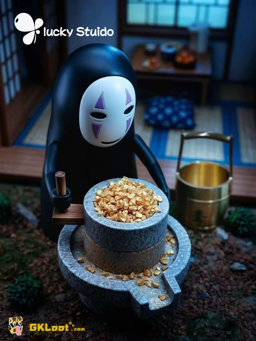 Lucky Studio Spirited Away No Face Man Statue - View 3 Lucky Studio Spirited Away No Face Man Statue - View 3