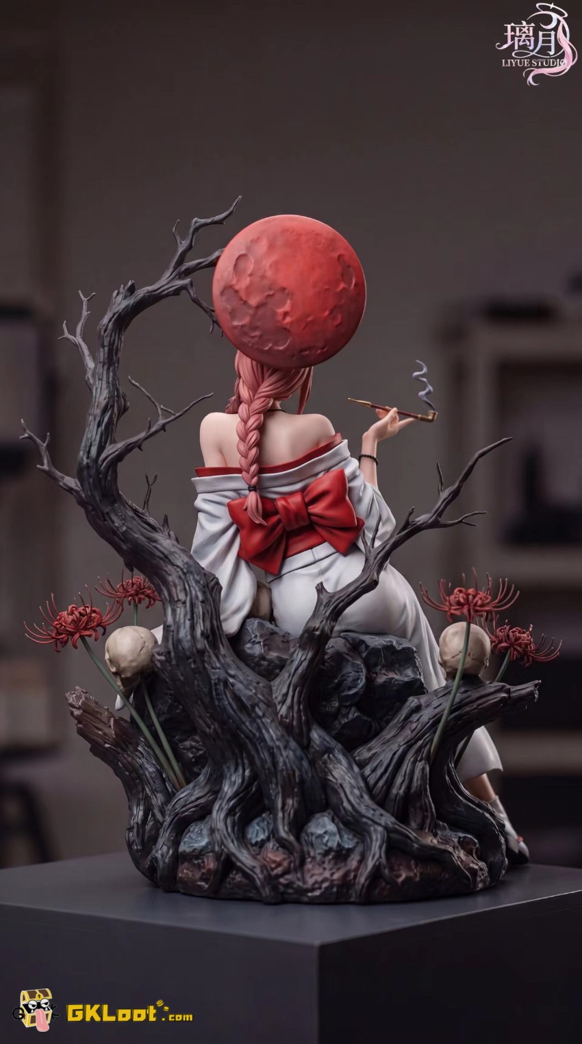 Li Yue Studio 1/6 Chainsaw Man Makima Statue - View 4 Li Yue Studio 1/6 Chainsaw Man Makima Statue - View 4