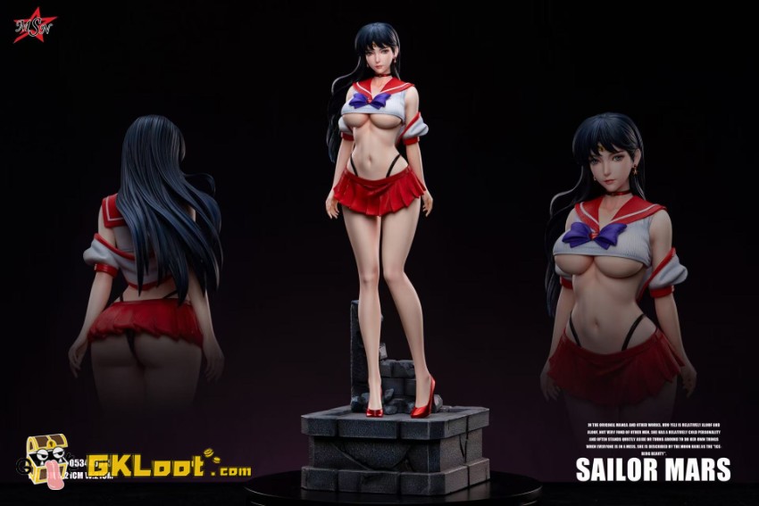 MSN Studio Sailor Moon Hino Rei Statue - View 2 MSN Studio Sailor Moon Hino Rei Statue - View 2