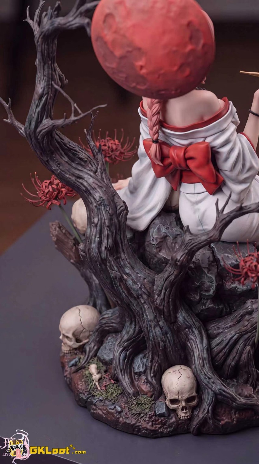 Li Yue Studio 1/6 Chainsaw Man Makima Statue - View 11 Li Yue Studio 1/6 Chainsaw Man Makima Statue - View 11