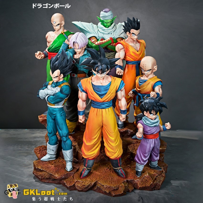 Infinite Studio Dragon Ball Z Fighters Statue - View 1 Infinite Studio Dragon Ball Z Fighters Statue - View 1
