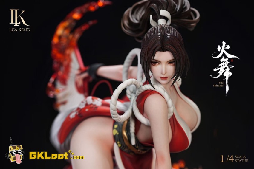 LK Studio 1/4 The King of Fighters Shiranui Mai Statue - View 6 LK Studio 1/4 The King of Fighters Shiranui Mai Statue - View 6