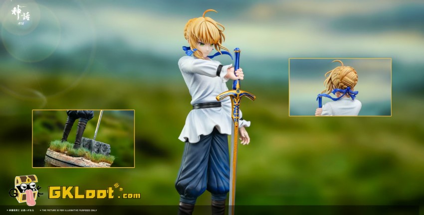 Myth Studio 1/6 Fate Altria Pendragon Saber Statue - View 4 Myth Studio 1/6 Fate Altria Pendragon Saber Statue - View 4