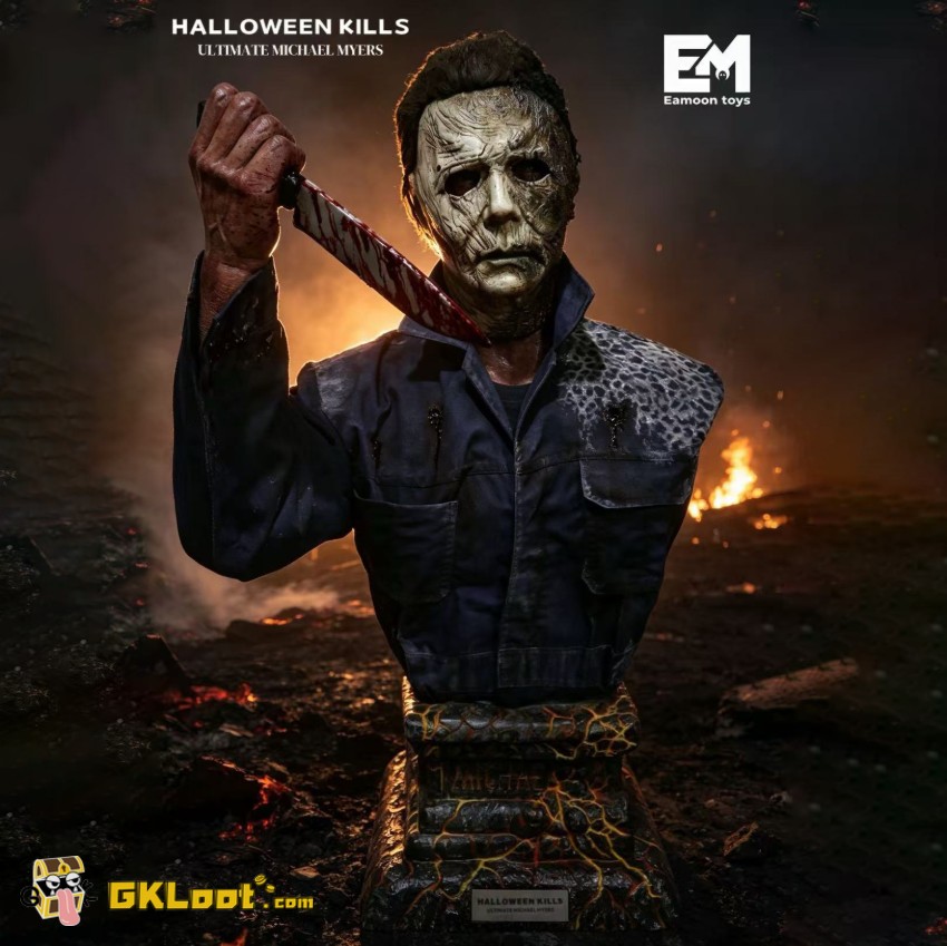 Eamoon toys Studio 1/1 Halloween Michael Myers Bust - View 1 Eamoon toys Studio 1/1 Halloween Michael Myers Bust - View 1