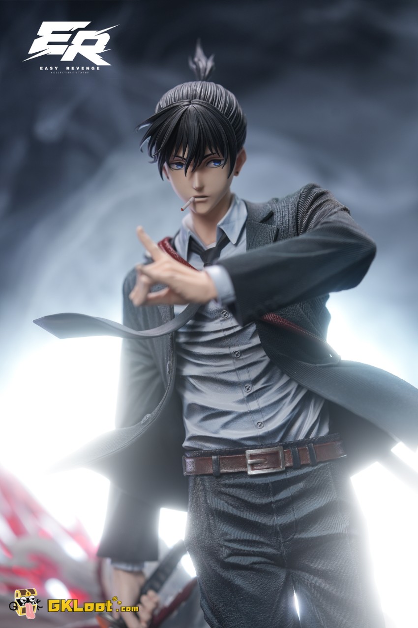 Easy Revenge Studio Studio 1/6 Chainsaw Man Aki Hayakawa Statue - View 9 Easy Revenge Studio Studio 1/6 Chainsaw Man Aki Hayakawa Statue - View 9