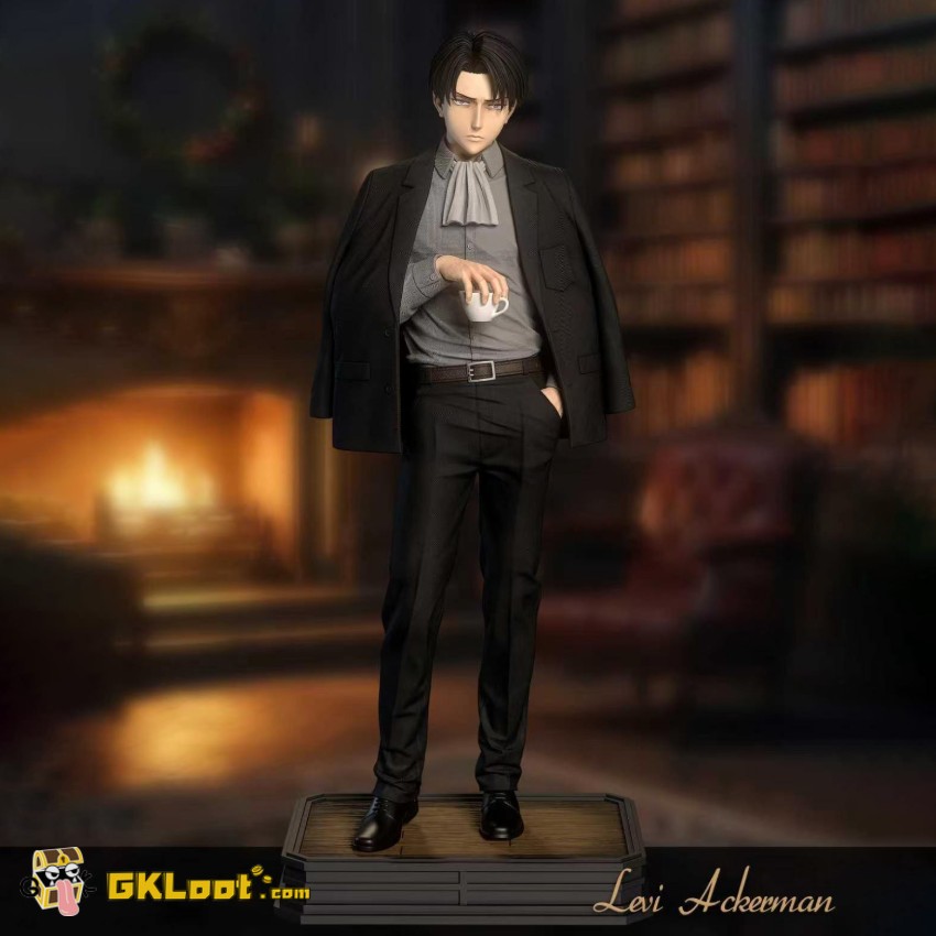 Model Power Studio Attack on Titan Levi Ackerman Statue - View 1 Model Power Studio Attack on Titan Levi Ackerman Statue - View 1
