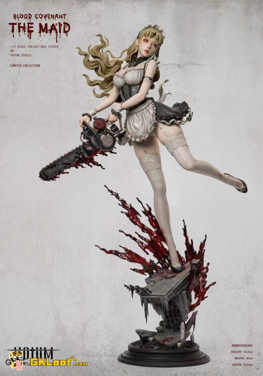 Votum Studio 1/4 Original Blood Pact: Maid Statue - View 4 Votum Studio 1/4 Original Blood Pact: Maid Statue - View 4