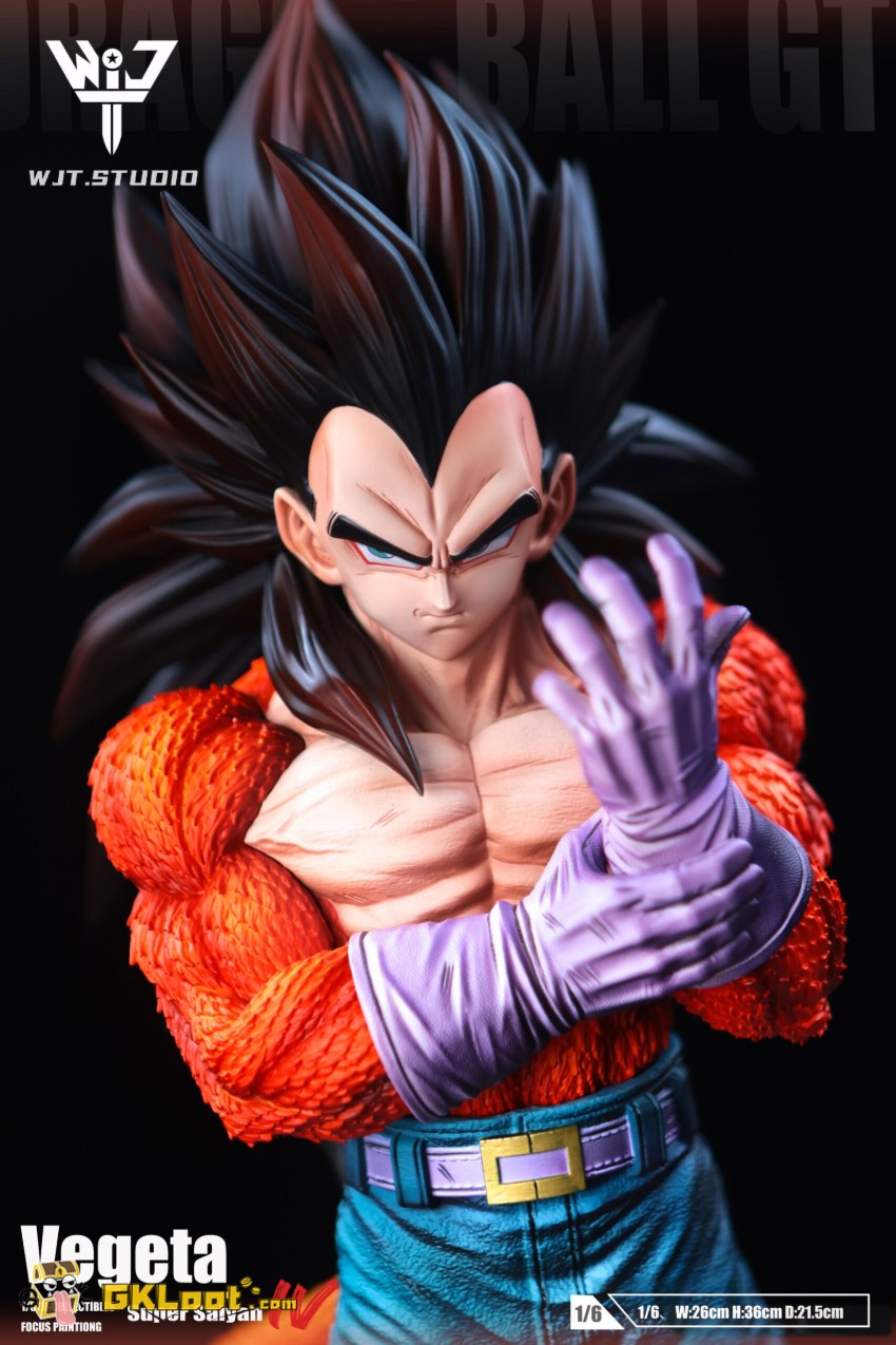 WJT Studio Dragon Ball Vegeta Statue - View 2 WJT Studio Dragon Ball Vegeta Statue - View 2