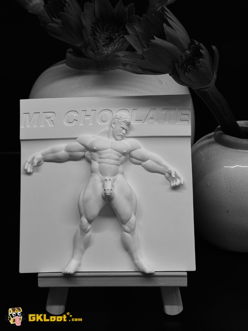Choc Studio Original NO.2 Mr. Chocolate Statue - View 5 Choc Studio Original NO.2 Mr. Chocolate Statue - View 5