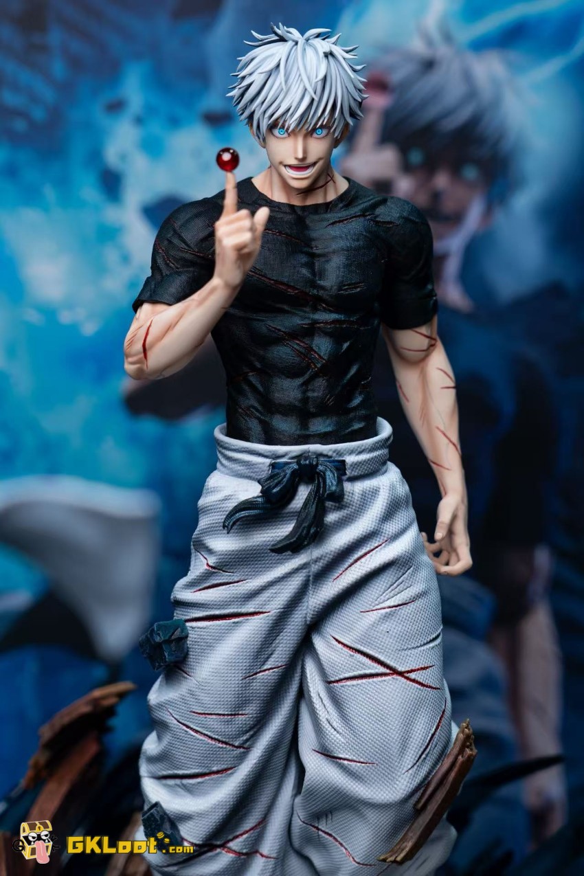 JJking Studio 1/6 Jujutsu Kaisen Satoru Gojo Statue - View 4 JJking Studio 1/6 Jujutsu Kaisen Satoru Gojo Statue - View 4
