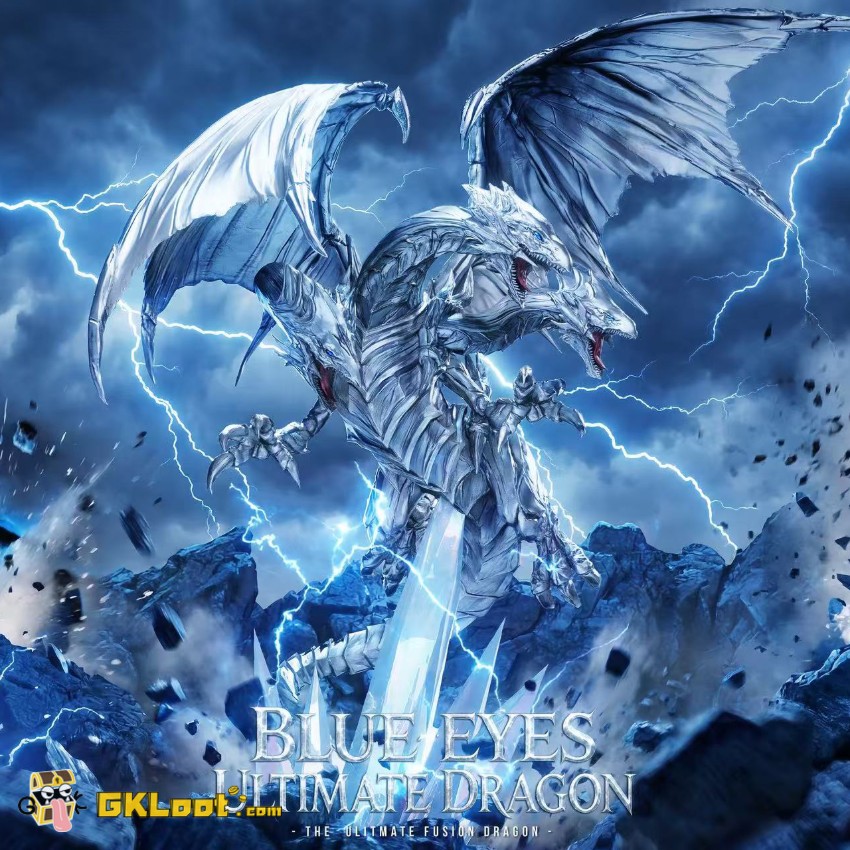 Saoirse Studio Yu-Gi-Oh! Blue-Eyes Ultimate Dragon Statue - View 1 Saoirse Studio Yu-Gi-Oh! Blue-Eyes Ultimate Dragon Statue - View 1