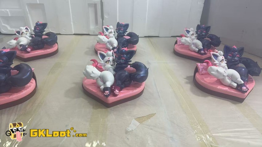 Spirit Demon Studio Pokémon Black & White Zorua Statue - View 1 Spirit Demon Studio Pokémon Black & White Zorua Statue - View 1