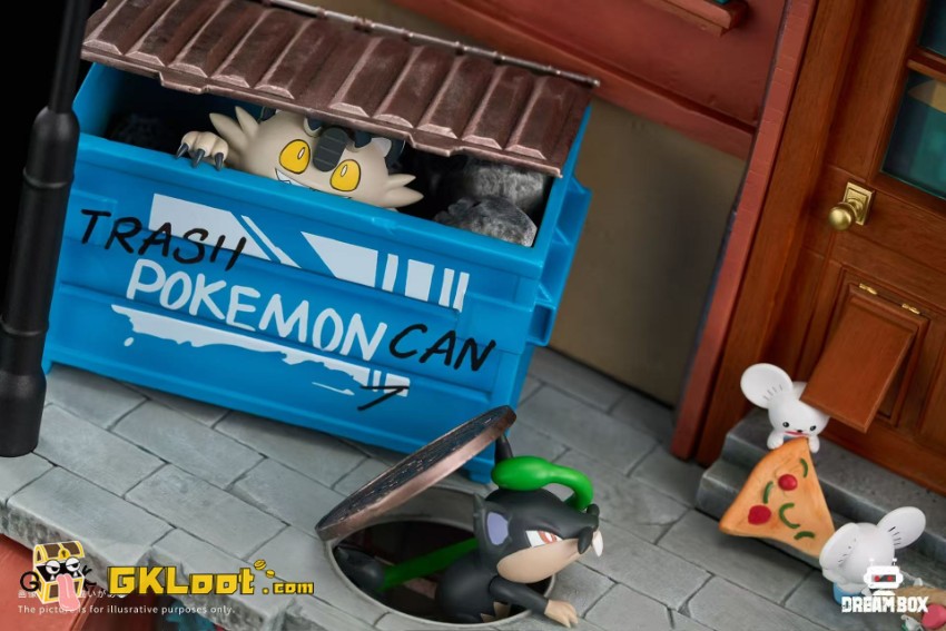 Dream Box Studio 1/20 Pokémon Urban Kitchen Sprite Statue w/ LED - View 8 Dream Box Studio 1/20 Pokémon Urban Kitchen Sprite Statue w/ LED - View 8